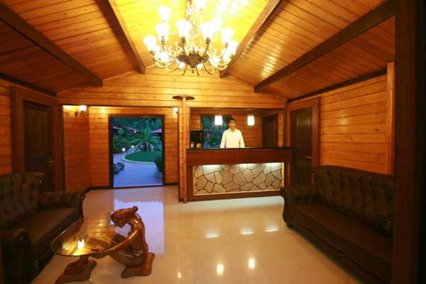 A Modern Reception Lobby